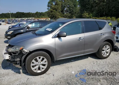 2012 Nissan Murano S из США, поврежденный, VIN JN8AZ1MU6CW100963